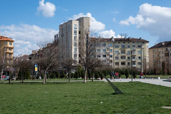 Sofia Bulgaria Marzo 2023 Increíble Vista Ciudad Sofía Alrededor Del — Foto de Stock