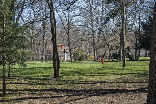 Sofia Bulgarie Mars 2023 Incroyable Vue Printanière Borisova Gradina Jardin — Photo