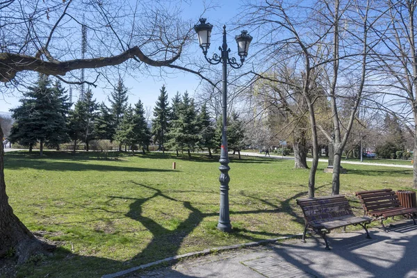 Sofia Bulgária Março 2023 Incrível Vista Primavera Borisova Gradina Jardim — Fotografia de Stock