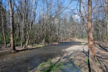 Bulgaristan 'ın Sofya kentindeki South Park' ın şaşırtıcı bahar manzarası