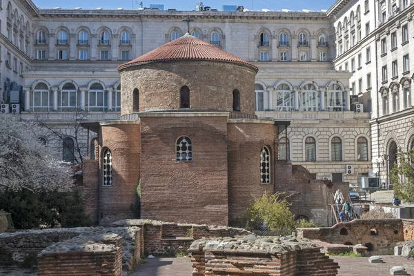 Sofia Bulgarije Maart 2023 Geweldig Uitzicht Kerk George Rotunda Sofia — Stockfoto