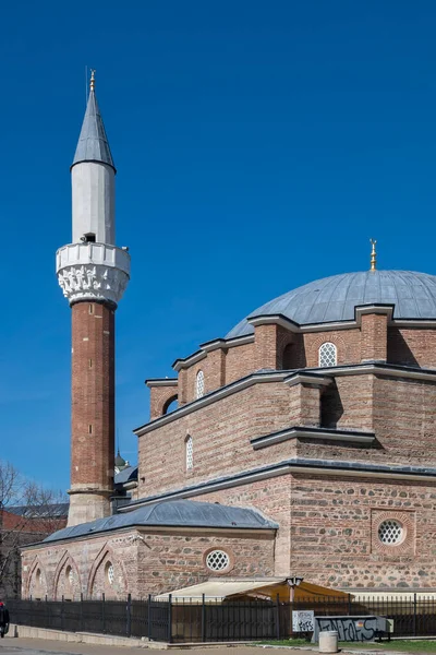Sofia Bulgária Março 2023 Mesquita Banya Bashi Ruínas Antiga Sérdica — Fotografia de Stock