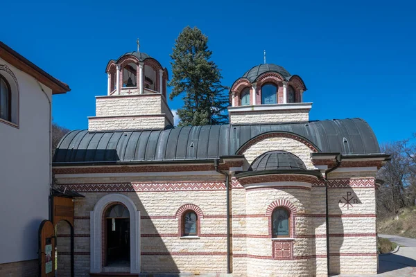 Cerkiew Divotino Poświęcona Trójcy Przenajświętszej Górze Liulin Obwód Sofijski Bułgaria — Zdjęcie stockowe