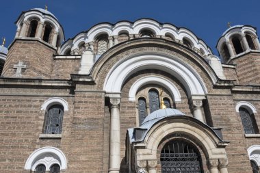 SOFYA, BULGARIA - 19 Mart 2023: Bulgaristan 'ın Sofya kentindeki Ortodoks Kilisesi Sveti Sedmochislenitsi