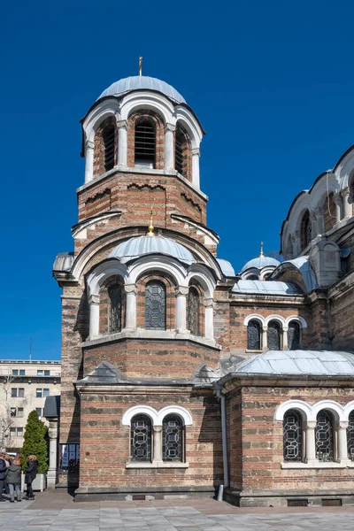 Σοφια Βουλγαρια Μαρτιου 2023 Ορθόδοξη Εκκλησία Sveti Sedmochillenitsi Στην Πόλη — Φωτογραφία Αρχείου