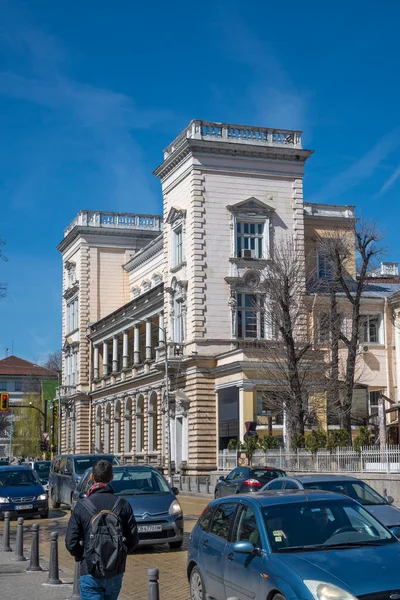Σοφια Βουλγαρια Μαρτιου 2023 Κτίριο Στρατιωτικής Λέσχης Στο Κέντρο Της — Φωτογραφία Αρχείου