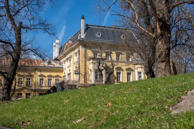 SOFYA, BULGARIA - 19 Mart 2023: Ulusal Sanat Galerisi (eski Kraliyet Sarayı), Sofya, Bulgaristan