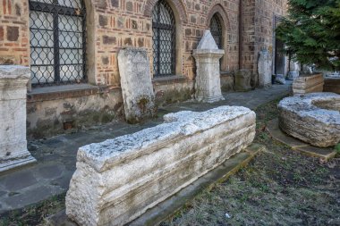 SOFYA, BULGARIA - 19 Mart 2023: Bulgaristan 'ın başkenti Sofya' da Arkeoloji Müzesi