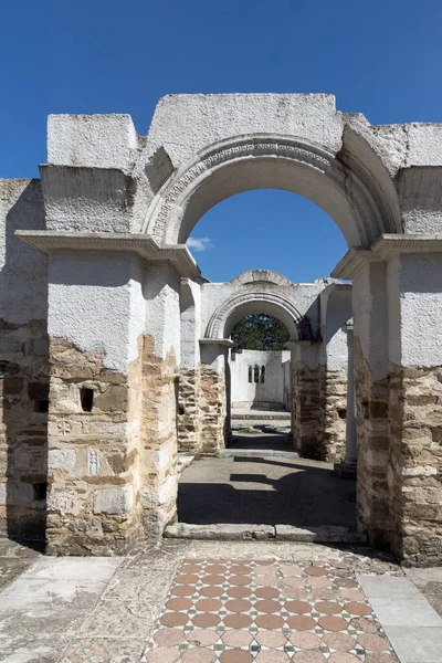 Ruinas Iglesia Redonda Dorada San Juan Preslav Cerca Segunda Ciudad — Foto de Stock