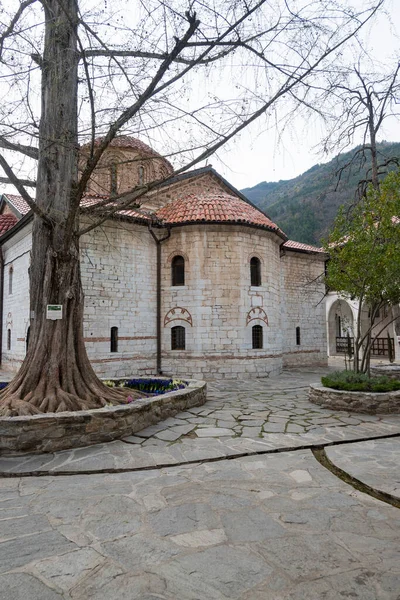 Medieval Bachkovo Monastery Dormition Mother God Plovdiv Region Bulgaria — Fotografia de Stock