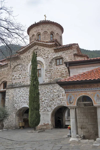 Medieval Bachkovo Monastery Dormition Mother God Plovdiv Region Bulgaria — Stok fotoğraf