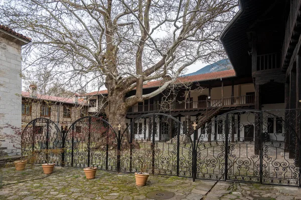 Medieval Bachkovo Monastery Dormition Mother God Plovdiv Region Bulgaria — kuvapankkivalokuva