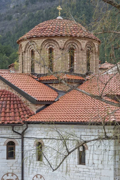 Medieval Bachkovo Monastery Dormition Mother God Plovdiv Region Bulgaria — Foto de Stock