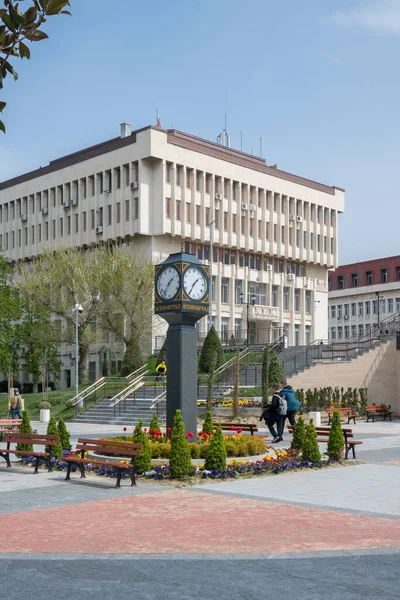 Asenovgrad Bulgaria Abril 2023 Centro Ciudad Asenovgrad Región Plovdiv Bulgaria — Foto de Stock