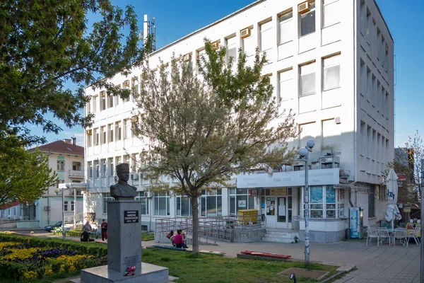 Petrich Bulgaria April 2023 典型的建筑和街道位于保加利亚布拉戈耶夫格勒地区Petrich镇中心 — 图库照片