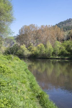 Pancharevo Gölü Bahar Manzarası, Sofya Şehir Bölgesi, Bulgaristan