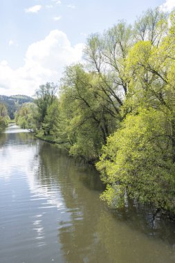 Pancharevo Gölü Bahar Manzarası, Sofya Şehir Bölgesi, Bulgaristan