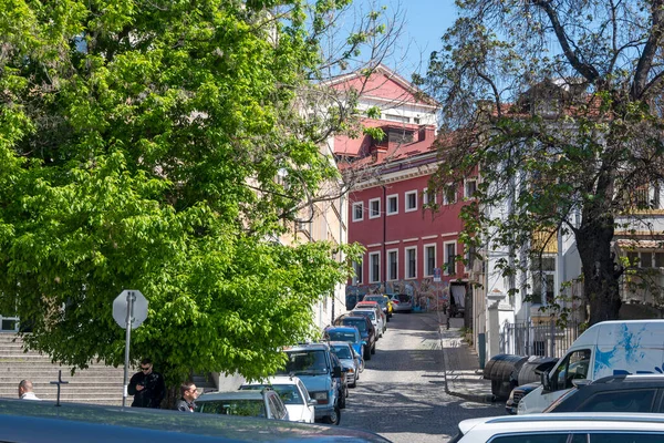 Plovdiv Βουλγαρια Απριλιου 2023 Πανόραμα Των Κεντρικών Πεζόδρομων Της Πόλης — Φωτογραφία Αρχείου