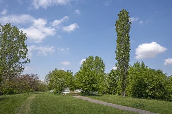 stock image Amazing Spring view of South Park in city of Sofia, Bulgaria