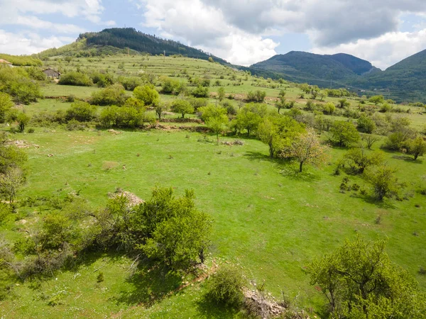 stock image Amazing Aerial view of iskar gorge near village of Bov, Balkan Mountains, Bulgaria