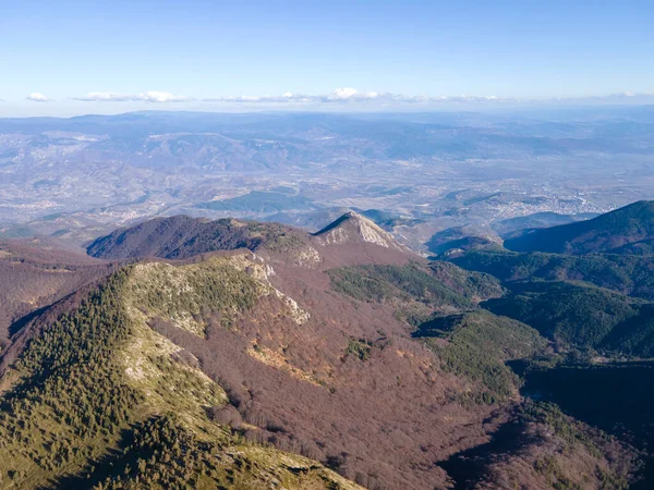 Amazing Aerial View Pirin Mountain Orelyak Peak Bulgaria — 스톡 사진