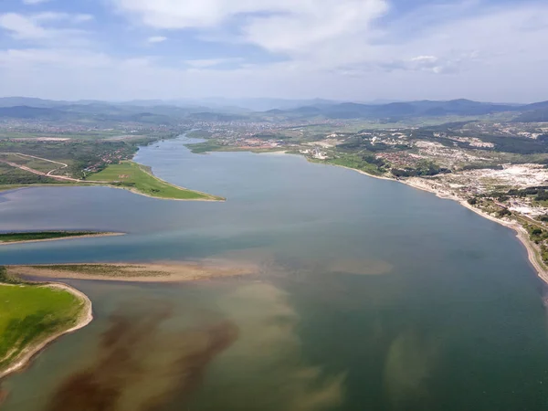 stock image Aerial view of Studen Kladenets Reservoir, Kardzhali Region, Bulgaria