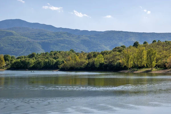 stock image Spring view of The Forty Springs Reservoir near town of Asenovgrad, Plovdiv Region, Bulgaria