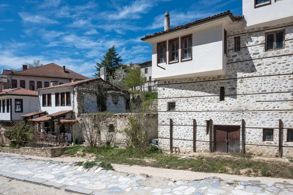 Melnik Bulgaria April 2023 Typical Street Old Houses Town Melnik — Stock Photo, Image
