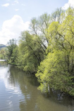 Pancharevo Gölü Bahar Manzarası, Sofya Şehir Bölgesi, Bulgaristan