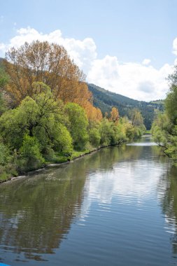 Pancharevo Gölü Bahar Manzarası, Sofya Şehir Bölgesi, Bulgaristan