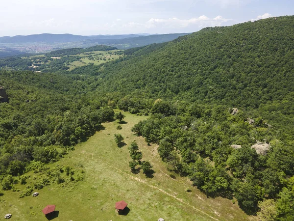 Aerial View Ancient Thracian Sanctuary Skumsale Town Strelcha Pazardzhik Region — Stock Photo, Image
