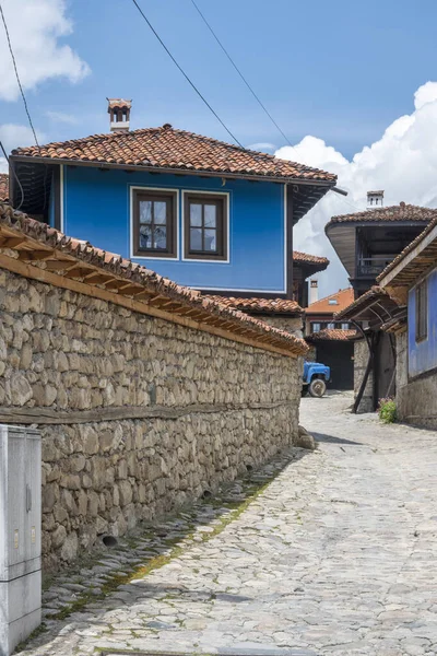 Koprivshtitsa Bulgaria Giugno 2023 Strada Tipica Vecchie Case Nel Centro — Foto Stock