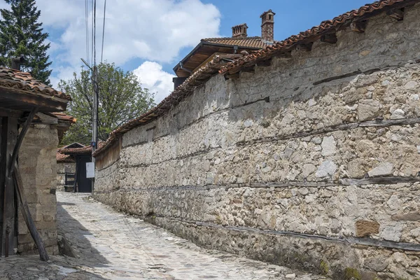 Koprivshtitsa Bulgaria June 2023 Typical Street Dan Rumah Rumah Tua — Stok Foto
