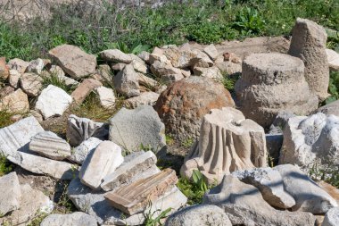 Bulgaristan 'ın Blagoevgrad Bölgesi' nin Petrich kenti yakınlarındaki Heraclea Sintica antik Makedonya kalıntıları