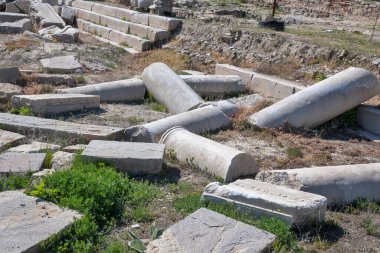 Bulgaristan 'ın Blagoevgrad Bölgesi' nin Petrich kenti yakınlarındaki Heraclea Sintica antik Makedonya kalıntıları