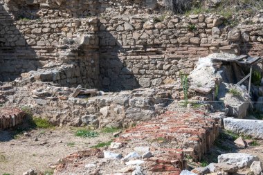 Bulgaristan 'ın Blagoevgrad Bölgesi' nin Petrich kenti yakınlarındaki Heraclea Sintica antik Makedonya kalıntıları