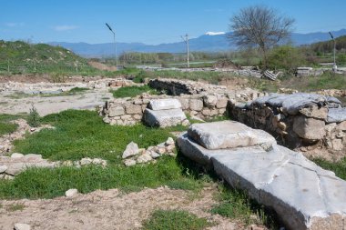 Bulgaristan 'ın Blagoevgrad Bölgesi' nin Petrich kenti yakınlarındaki Heraclea Sintica antik Makedonya kalıntıları