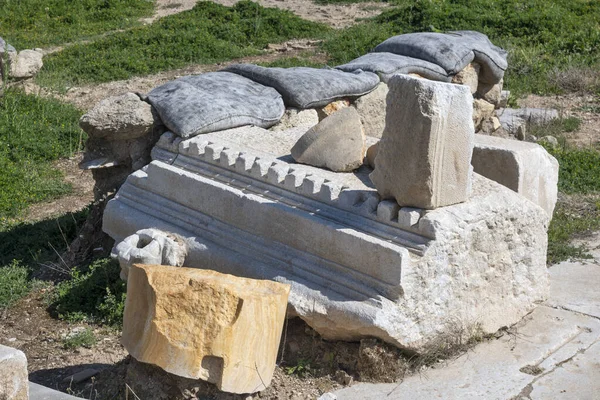 Ruiny Starożytnej Macedonii Polis Heraclea Sintica Położone Pobliżu Miejscowości Petrich — Zdjęcie stockowe