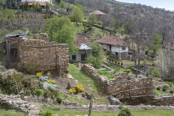 Panorama Village Dolene Montagne Ograzhden Région Blagoevgrad Bulgarie — Photo