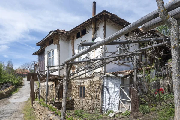 stock image Panorama of Village of Dolene at Ograzhden Mountain, Blagoevgrad Region, Bulgaria