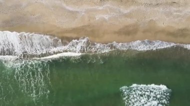 Bulgaristan 'ın Burgaz Bölgesi Obzor kasabasının inanılmaz hava manzarası 