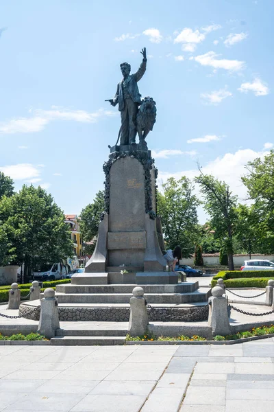 Karlovo Bulgarien Juli 2023 Denkmal Für Den Bulgarischen Revolutionär Und — Stockfoto