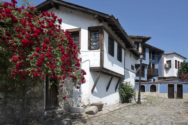 Plovdiv Bulgarien Mai 2023 Typische Straße Und Häuser Der Altstadt — Stockfoto