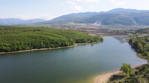 Bulgaristan Balkan Dağları Nın Zasele Köyü Yakınlarındaki Skaklya Şelalesi Nin — Stok video