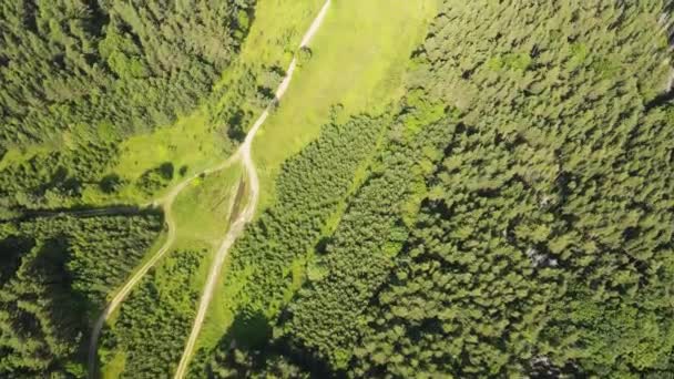 Aerial Summer View Koprivkite Area Rhodopes Mountain Plovdiv Region Bulgaria — Vídeos de Stock