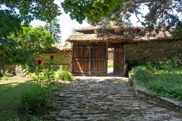 Dorf Cheravna Mit Häusern Aus Dem Jahrhundert Sliven Region Bulgarien — Stockfoto
