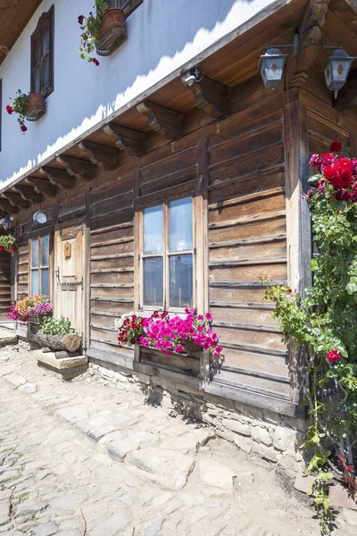 Village Zheravna Nineteenth Century Houses Sliven Region Bulgaria — Stock Photo, Image