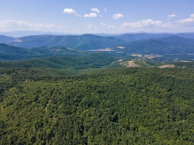 Rudina Dağı, Pernik Bölgesi, Bulgaristan 'ın İnanılmaz Yaz Manzarası