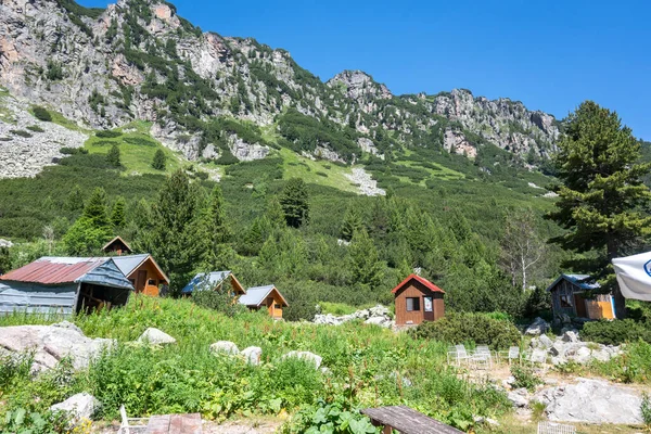 Amazing Summer Landscape Rila Mountain Malyovitsa Hut Bulgaria — Stock Photo, Image
