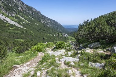 Amazing Summer landscape of Rila Mountain near Malyovitsa hut, Bulgaria